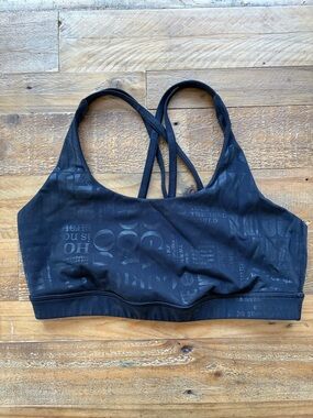Lululemon Black Strappy Sports Bra
